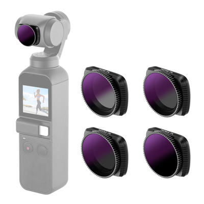 纽尔DJI 口袋相机4件套（ND8/PL+ND16/PL+ND32/PL+ND64/PL）