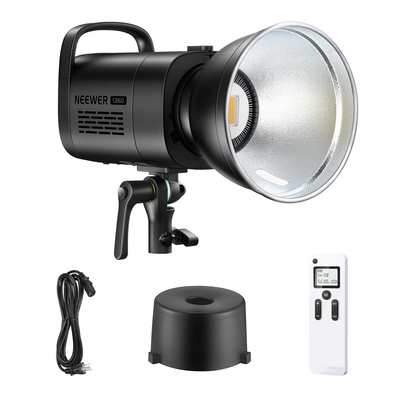 新版CB60 常亮影视补光灯60W带2.4G遥控器